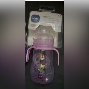 MAM Purple Trainer Cup Set for Toddlers